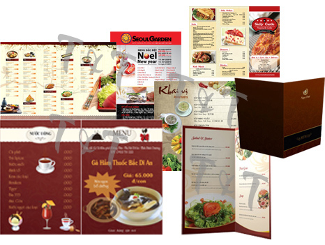 In Menu Thực Đơn